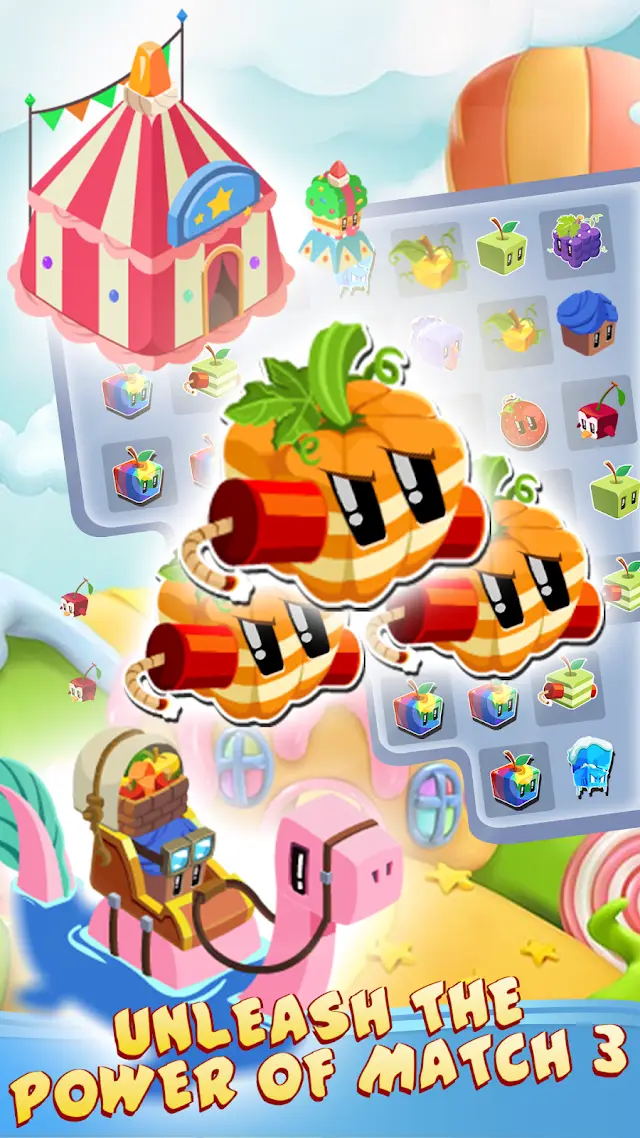 Juice cube gameplay screen 2