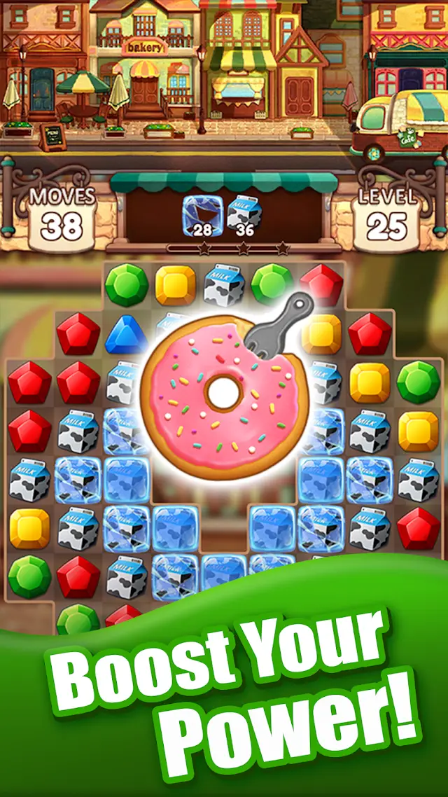 Magic Bakery gameplay screen 1